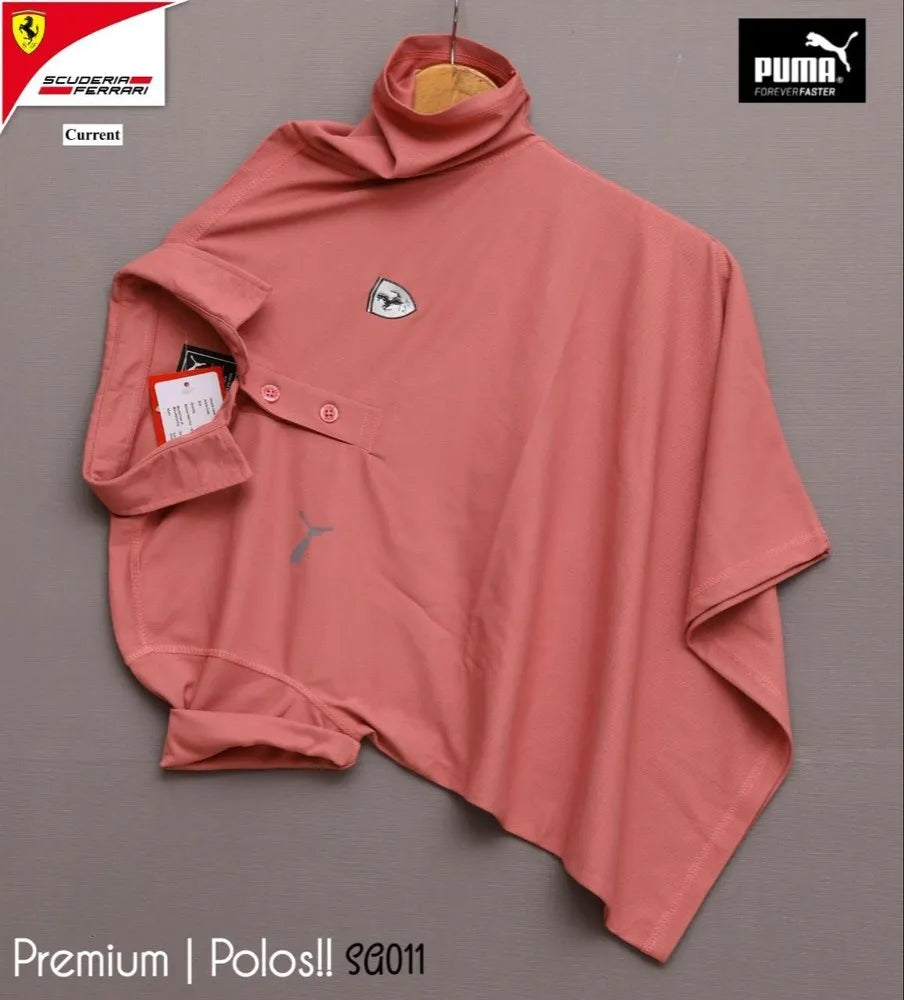 Cotton T shirt V neck